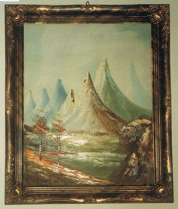 Quadros pintados a óleo - Anos 80