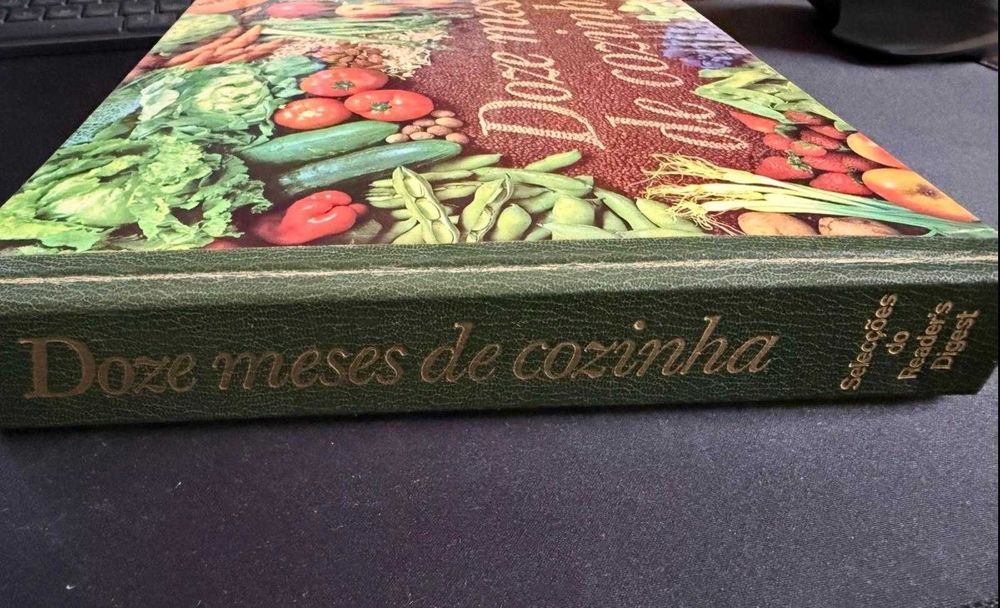 Livro “Doze Meses de Cozinha” – capa dura, ilustrado