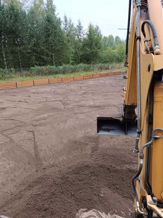 Usługi koparką - wykopy. Transport piach ziemia gruz