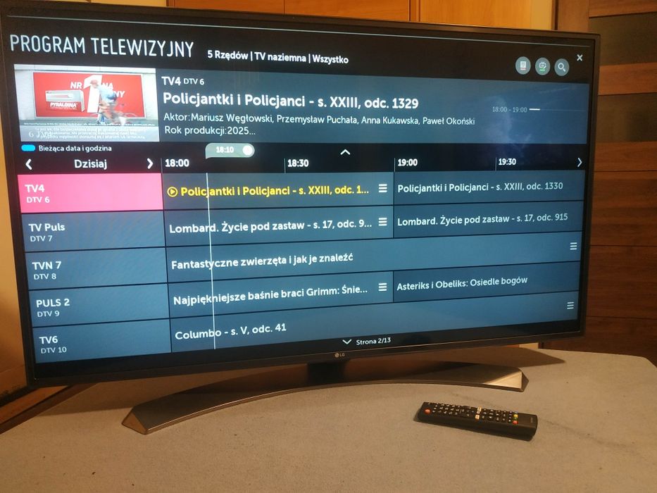 Smart TV 43" LG Wifi  Netflix YouTube Dvbt2 Hevc
