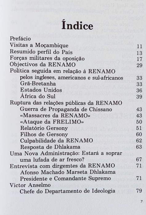 RENAMO em Defesa de Moçambique