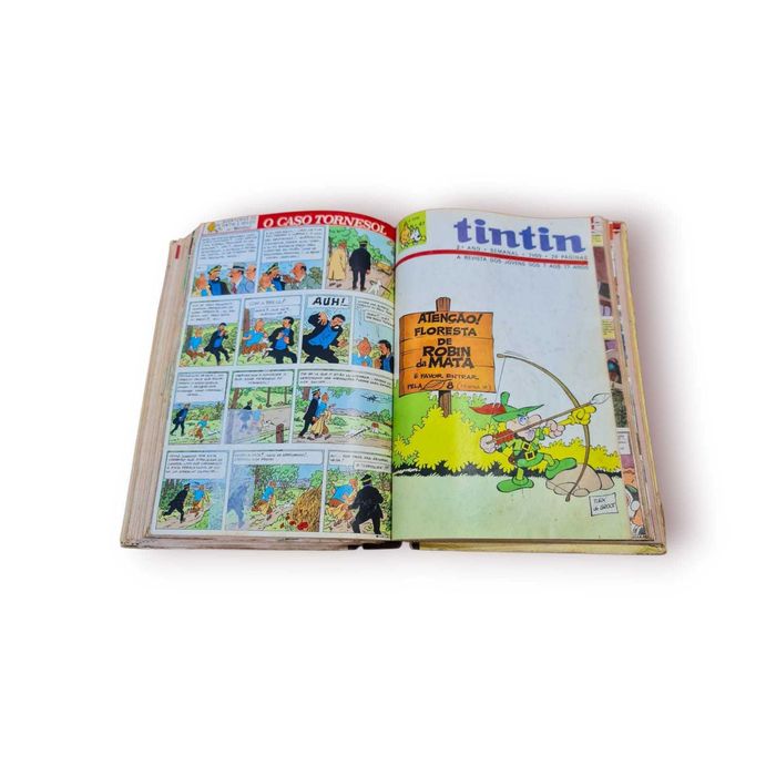 Álbum “Tintin” – Vol. 3 – Ed. Íbis / Liv. Bertrand – Port., anos 60