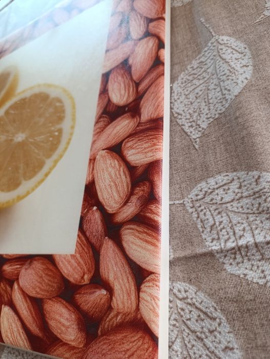 Quadro para cozinha - limão e amêndoas