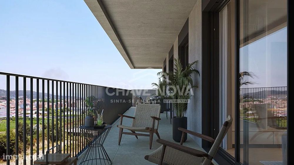 T2 Novo c/ 2 Lugares de Garagem em Valongo — Valongo, Porto
