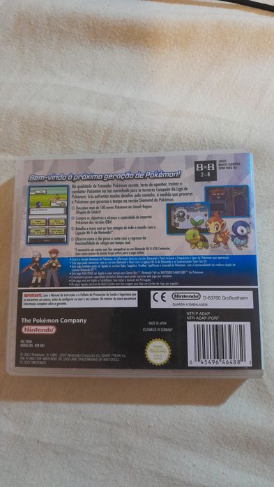 Pokémon Diamond Nintendo Ds