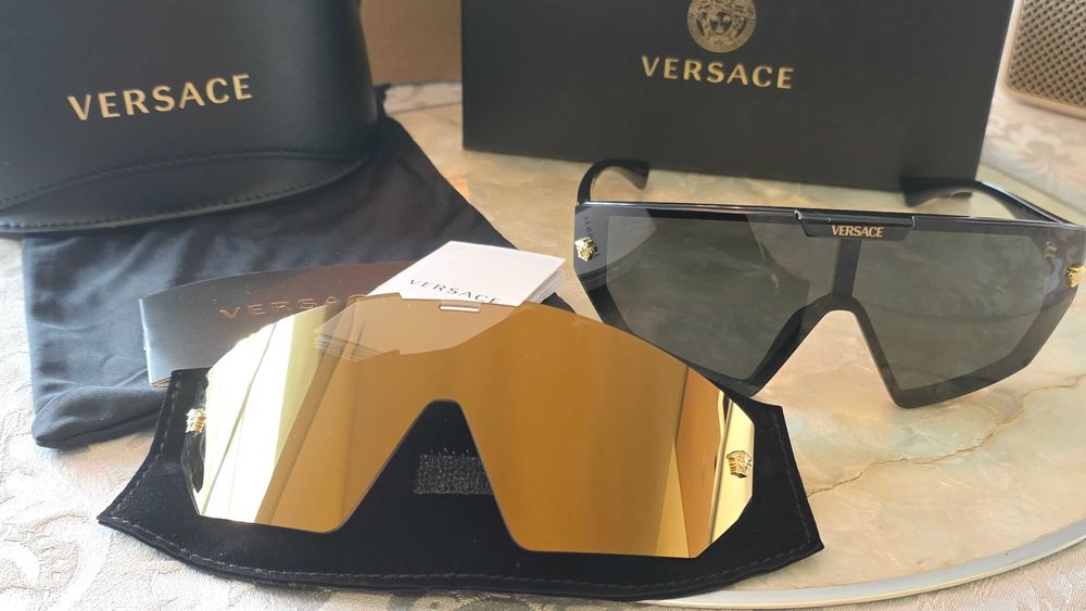 VERSACE Original Óculos Sol NOVOS