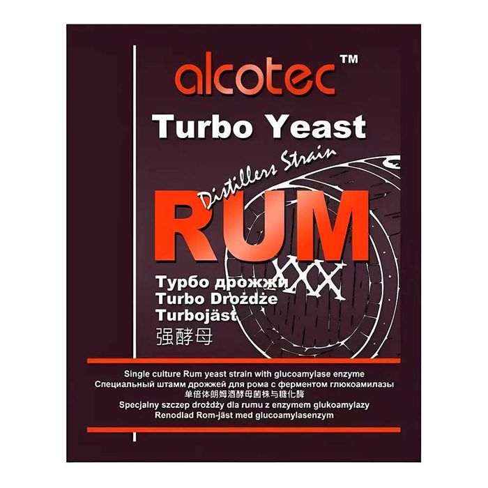 Турбо-дрожжи Alcotec Rum Turbo, 73 г