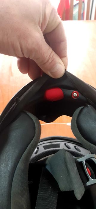 Capacete exo com afinação a ar para ajunte de interior.