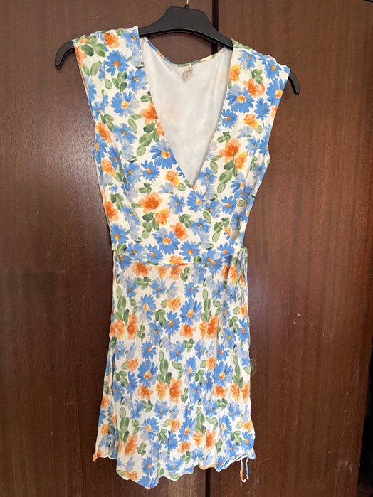 Vestido de seda Bec and Bridge tamanho S 8 mini dress