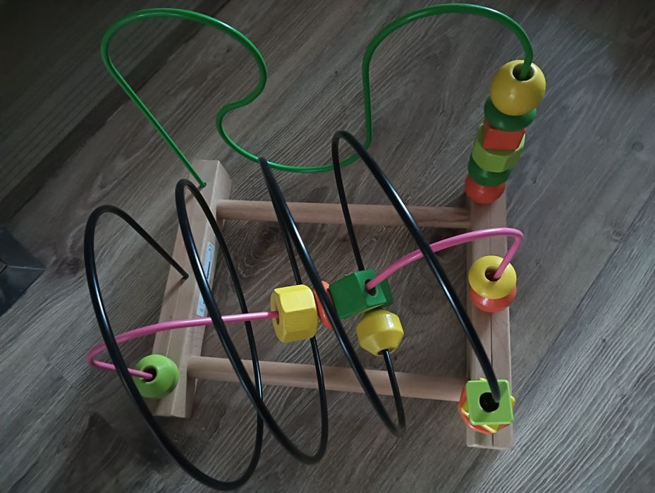 Mula Ikea drewniana układanka
