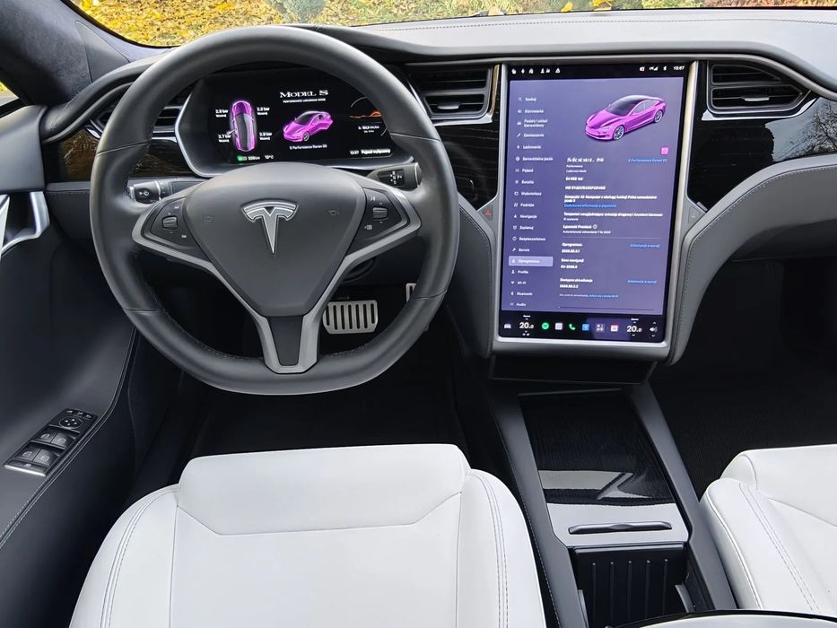 Tesla Model S X Long Range Darmowe Ładowanie Raven FREE SUPER CHARGER