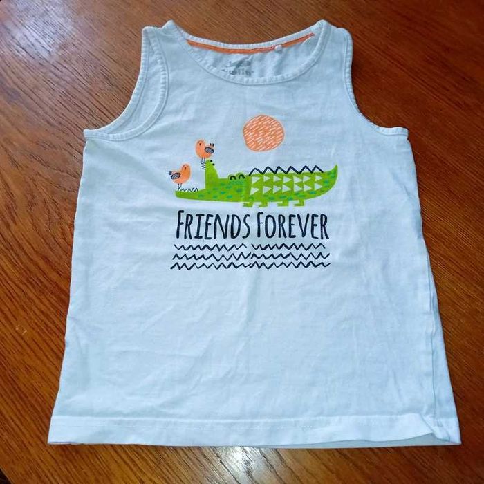 CHŁOPCZYK - podkoszulek/ bluzeczka rozm 110/116cm