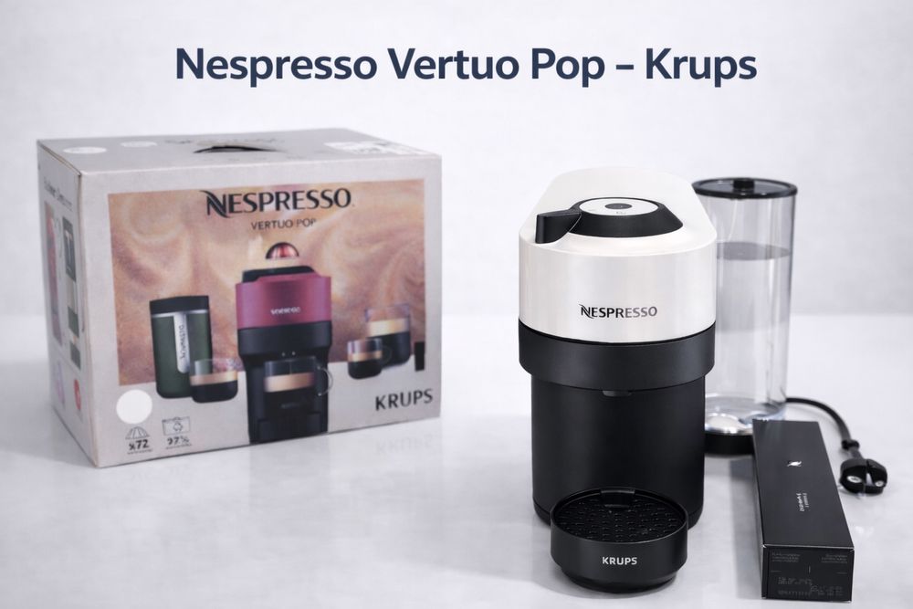 Nespresso Vertuo Pop – Krups | Como nova + caixa