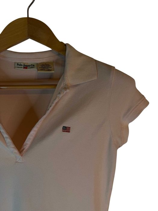 Koszulka polo damska Ralph Lauren różowa z logiem m