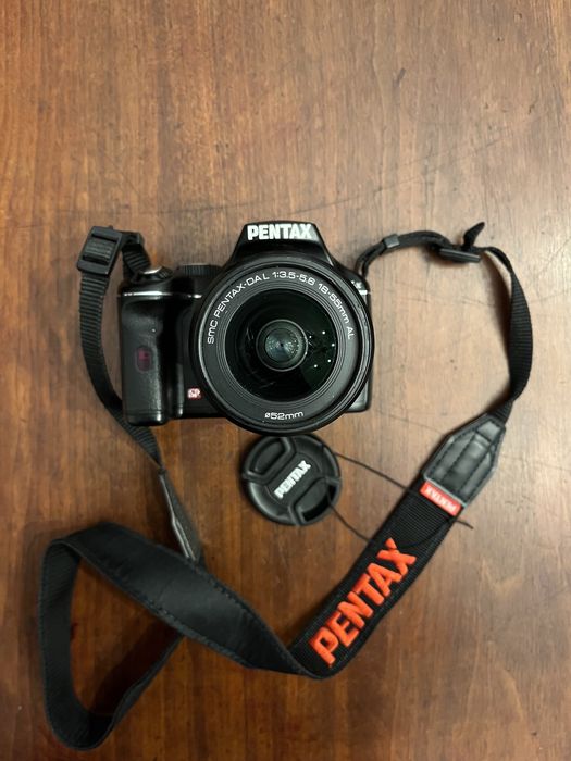 Pentax K-x debug mode +obiektyw 18-55