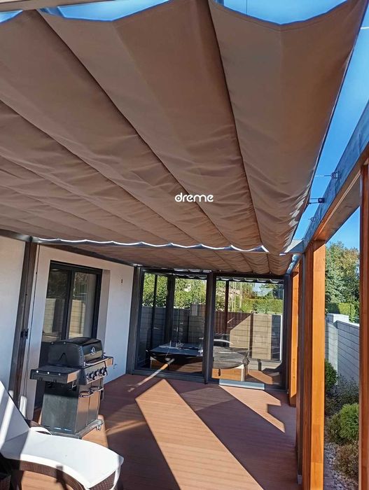 roleta na taras zadaszenie