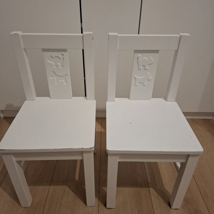 2 krzesełka Kritter Ikea