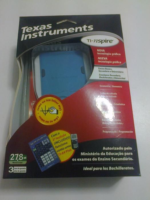 Máquina Cientifica Texas Instruments TI-NSPIRE