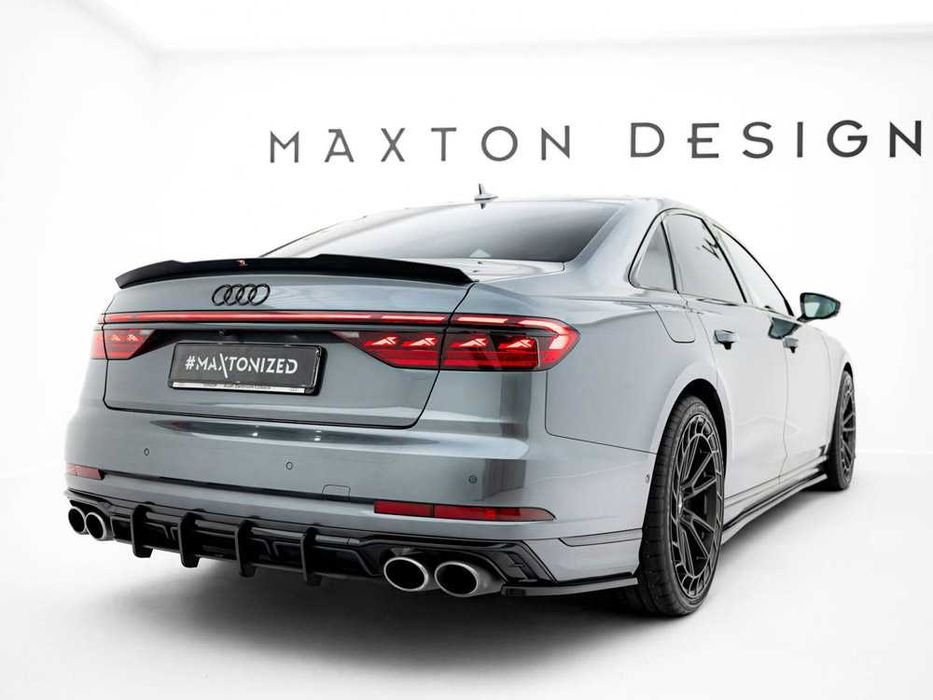 Тюнінг обвіс Audi S8 D5 рест \ A8 D5 S-line (2021+) губа сплиттер пороги диффузор спойлер