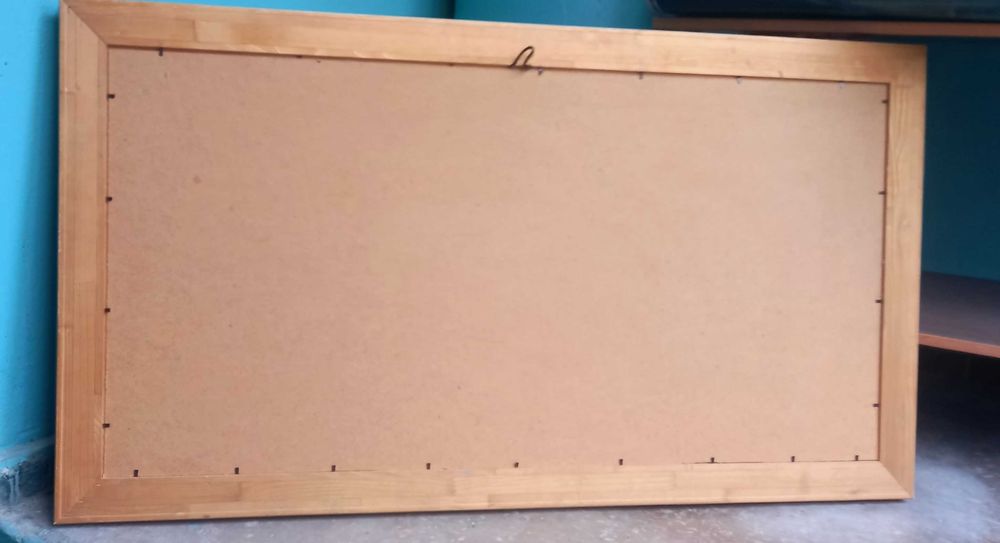 Прекрасна картина  фарбами 98х48см. "Діва"