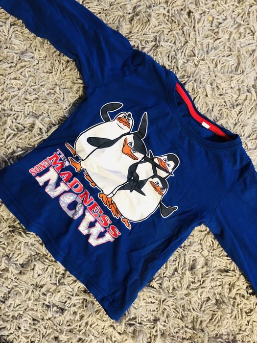 Bluzka koszulka 104 kik kok hm jesień jesienne