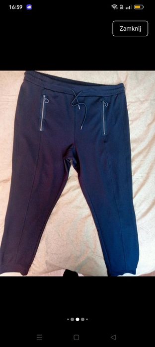 Spodnie damskie duży rozmiar