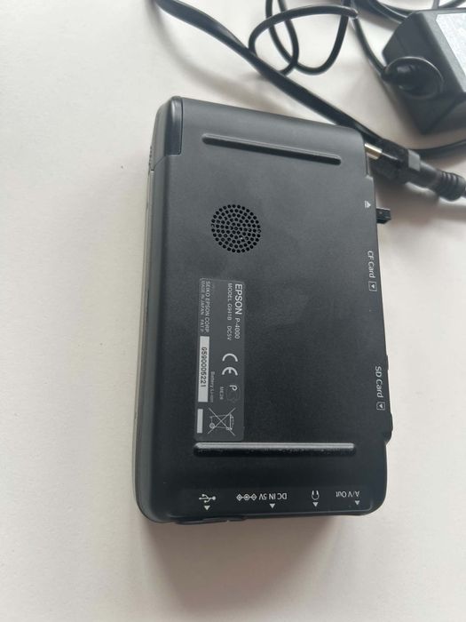 Przenośny kieszonkowy epson multimedia storage viewer do zapisywania zdjęć