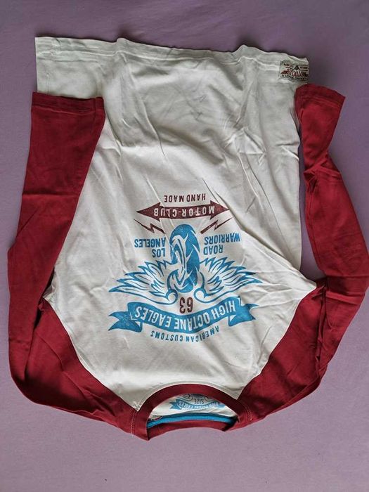 Koszulka długi rękaw 5-10-15 roz 140