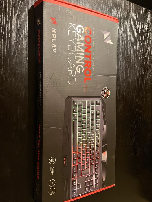 Teclado gaming nplay teclas iluminadas