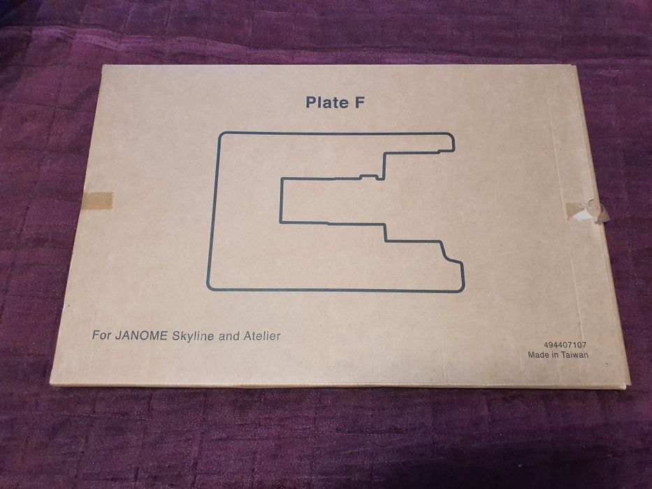 Janome Skyline płytka maskująca F