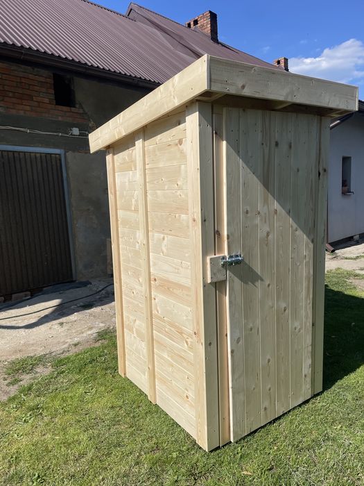 WC toaleta przenosna wychodek drewniany XXL