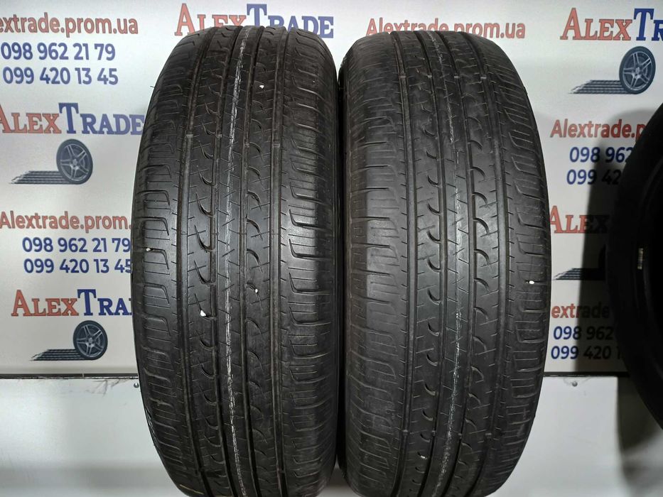2 шт. 215/60 R17 Goodyear EfficientGrip літні шини вживані, 6,5 мм,