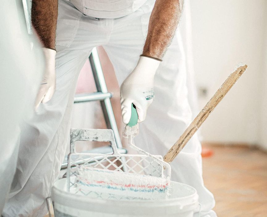 Rękawice robocze ACE Pure White, 10 par, EN 388