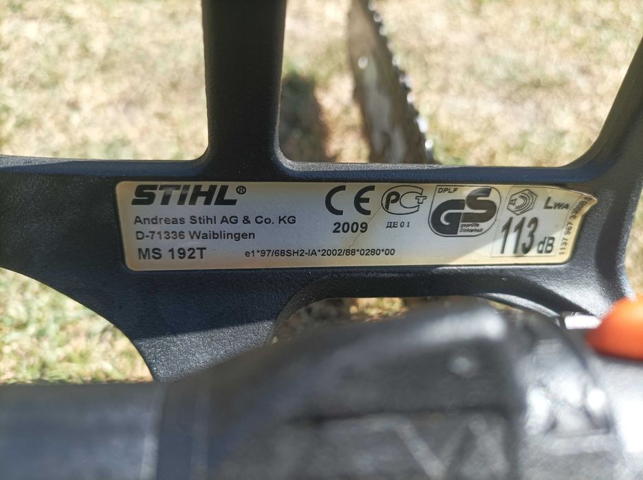 Stihl ms 192 super stan