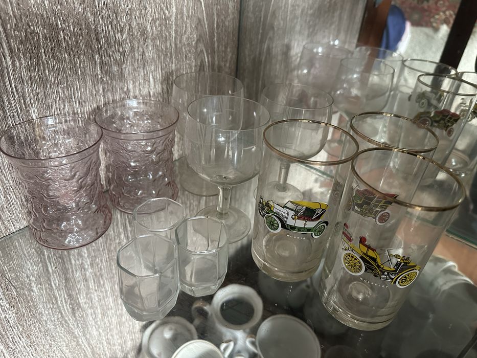 Стаканы, рюмки , бокалы