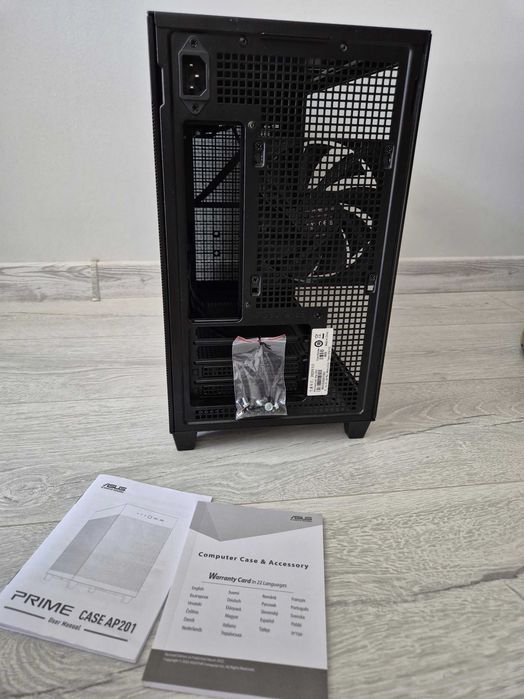 якісний корпус mATX ASUS Prime AP201 TG (продув). Trade-in