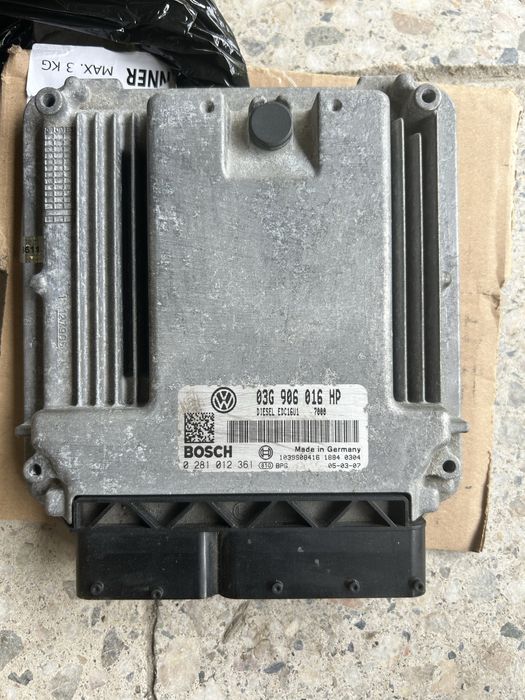 Комплект Ебу 1,9 tdi VW touran BRU