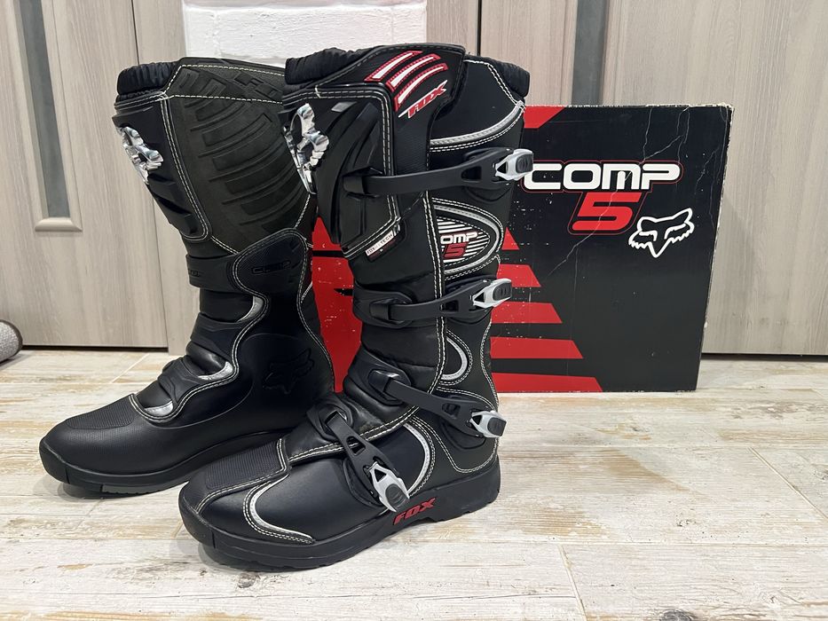 Мотоботи FOX Comp 5 / кросові мотоботи Fox / оригінал
