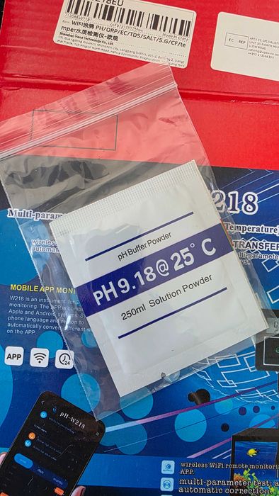 Medidor 8 em 1 Inteligente [tuya] para aquários, piscina, hidroponia