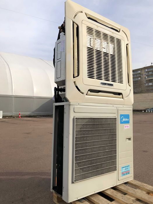 Касетний кондиціонер Midea KCD-24HRF/KOU-24HF 24 000 BTU Монтаж