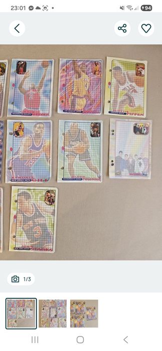Karteczki  do segregatora NBA