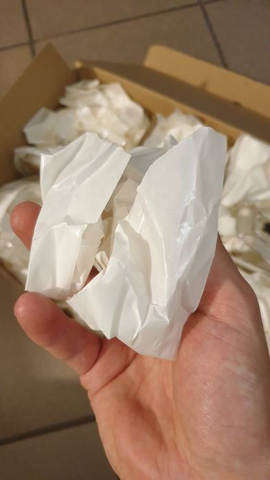 BARDZO WYDAJNY Wypełniacz papierowy do paczek kartonów prezentów 17m2