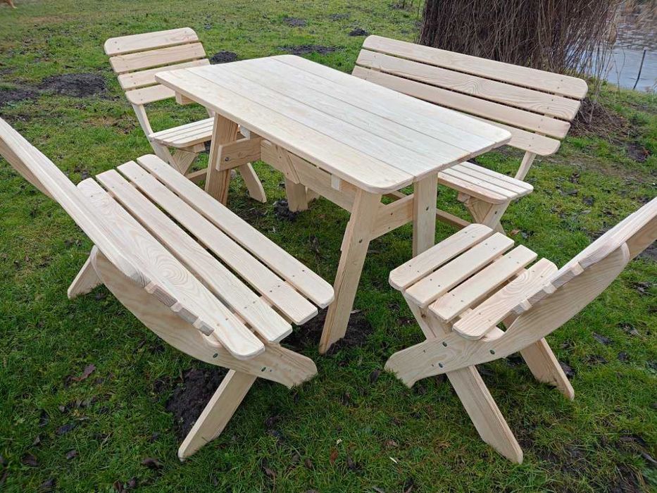 Meble ogrodowe sosnowe Wrocław transport! Promocja!