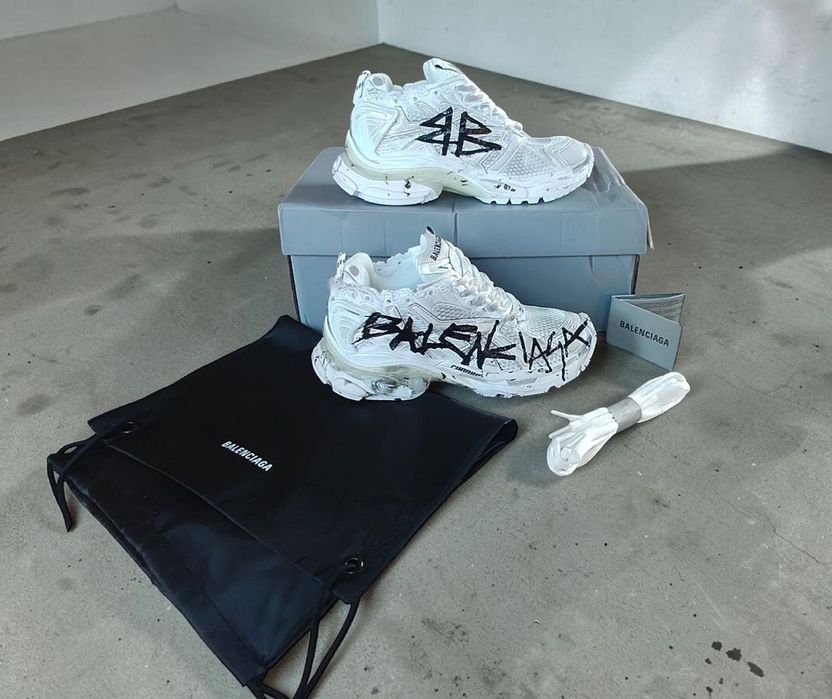 Balenciaga Runner Graffiti White 36 sneakersy