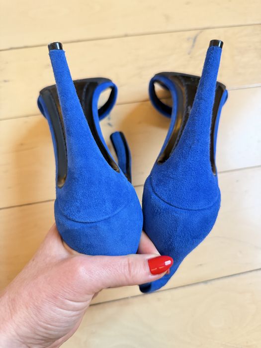 Туфлі-босоніжки Celine Сині (Оригінал)