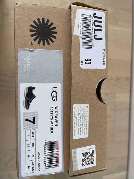 Кросівки UGG W Deaven 1012175 W/Blk