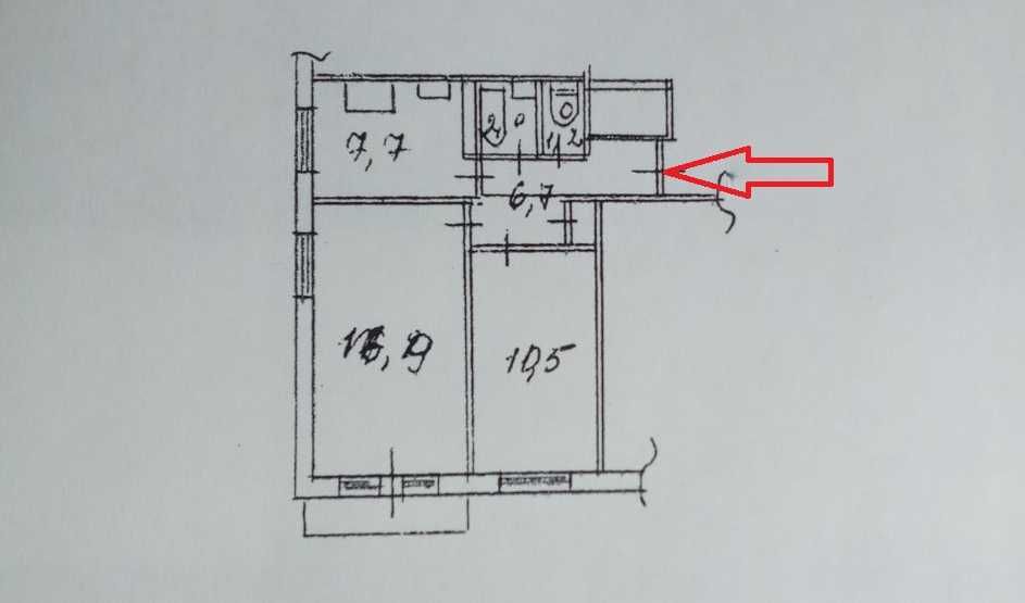 Продам 2-кімн. Щу́сєва вул. 42а, 47 м.кв.МетроСирець 2 хвилини пішки.
