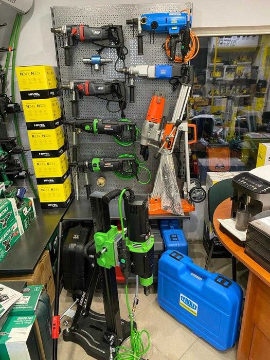 EIBENSTOCK DBE 352 Wiertnica Diamentowa + Statyw 352mm 3000W GERMANY