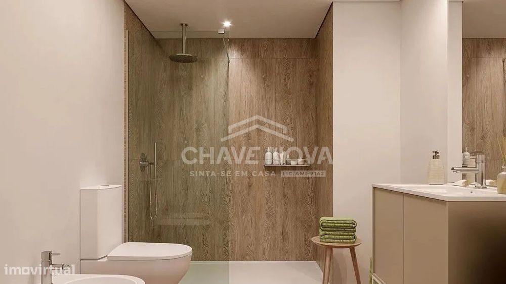 T1 Novo c/ Lugar de Garagem em Oliveira do Douro