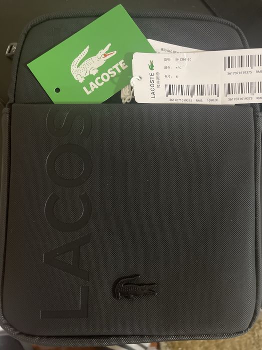 Bolsa lacoste (nova - etiquetas )